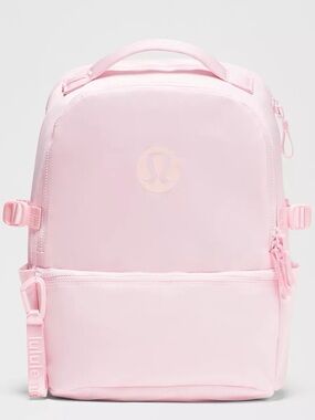 Lululemon New Crew Backpack 22L Updated- Pink Pearl/Wacky Khaki